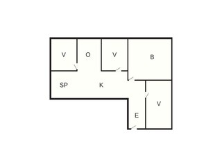 Ferienhaus Fjerritslev Grundriss 24