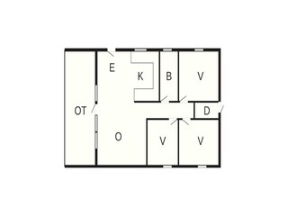 Maison de vacances Truust Plan d'étage 4