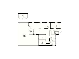 Ferienhaus Vejby Strand Grundriss 62