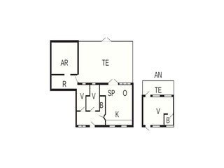 Casa per le vacanze Køge Pianta del piano 20