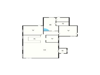 Holiday house Løkken Floor Plan 41