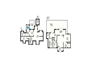 Maison de vacances Egense Plan d'étage 55