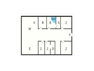 Vakantiehuis Løkken Grondplan 42