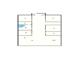 Vakantiehuis Løkken Grondplan 3