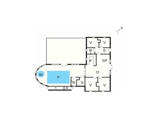 Maison de vacances Klegod Plan d'étage 67