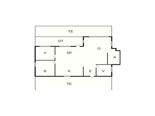 Vakantiehuis Als Grondplan 44