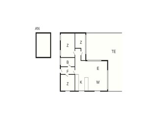 Vakantiehuis Enø Grondplan 31