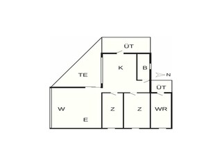 Maison de vacances Gilleleje Plan d'étage 6