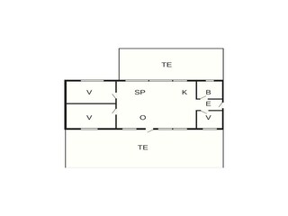 Vakantiehuis Højby Grondplan 39
