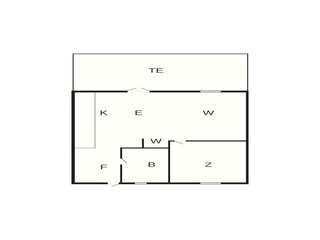 Appartement Skagen Grondplan 3