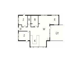 Ferienhaus Malling Grundriss 6