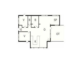 Holiday house Malling Floor Plan 6