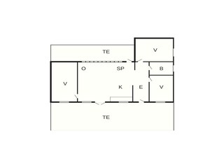 Maison de vacances Jægerspris Plan d'étage 34