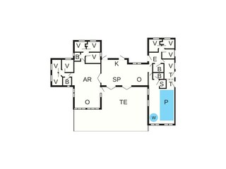 Ferienhaus Sydals Grundriss 5