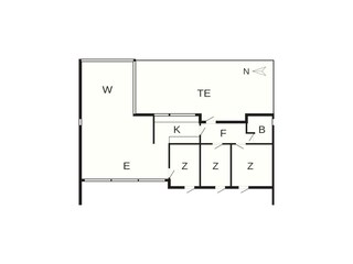Holiday house Als Floor Plan 12