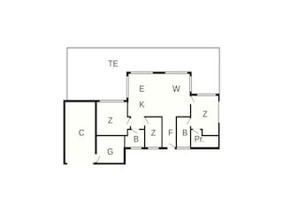 Ferienhaus Løkken Grundriss 42