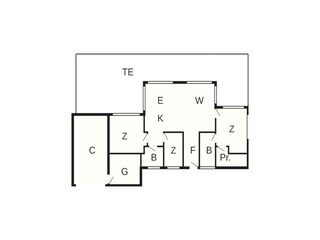 Ferienhaus Løkken Grundriss 43