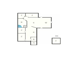 Ferienhaus Ebeltoft Grundriss 2