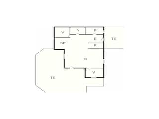 Casa de vacaciones Lohals Plano de planta 5