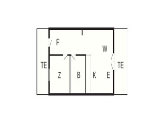 Appartement Havneby Plan d'étage 41