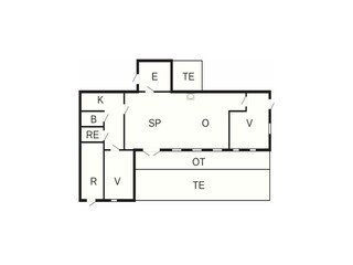 Maison de vacances Uslev Plan d'étage 36