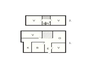 Vakantiehuis Schweden Grondplan 4