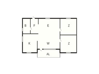 Vakantiehuis Dalshult Grondplan 30
