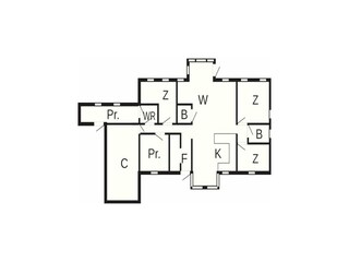 Casa de vacaciones Rävsnäs Plano de planta 11