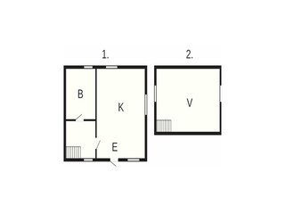 Vakantiehuis Stensjön Grondplan 31