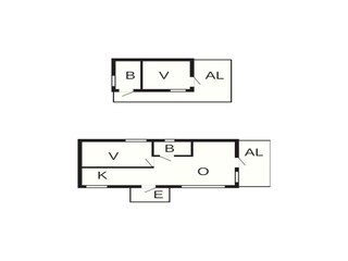 Vakantiehuis Ambjörnarp Grondplan 11