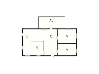 Vakantiehuis Sandhem Grondplan 21