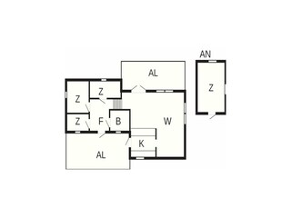 Vakantiehuis Hunnebostrand Grondplan 7