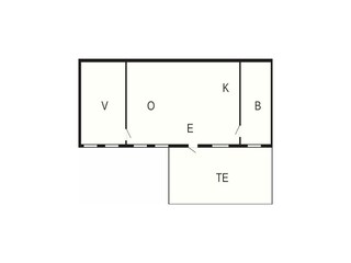 Casa per le vacanze Hällevik Pianta del piano 22