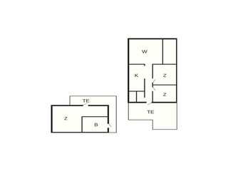 Vakantiehuis Bankeryd Grondplan 6