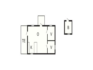 Maison de vacances Klavreström Plan d'étage 26