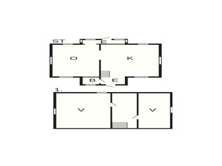 Vakantiehuis Hörvik Grondplan 27