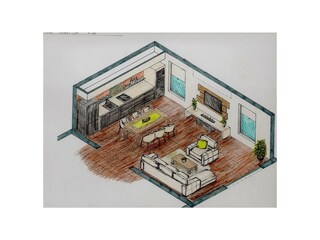 Villa Svetvinčenat Grondplan 40