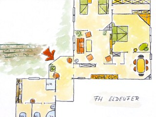 Casa per le vacanze Plau am See Pianta del piano 40