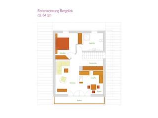 Holiday apartment Garmisch-Partenkirchen Floor Plan 40