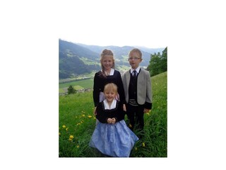 unsere Kinder Lisa, Georg und Carina