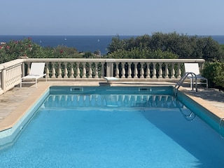 View of the pool
