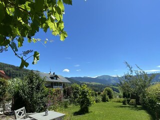 Terrasse mit Blick auf Hochgrat