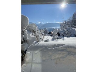Blick von der Terrasse auf Hochgrat-Kette