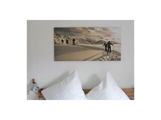 Weiße Gipfel - auch im Schlafzimmer