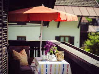 Südbalkon Obergeschoss