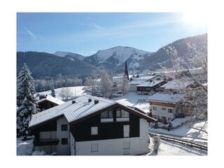 Hochgratblick von WoZi. und Balkon