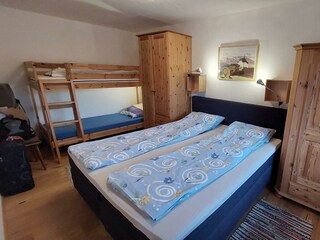 Schlafzimmer mit Doppelstockbetten