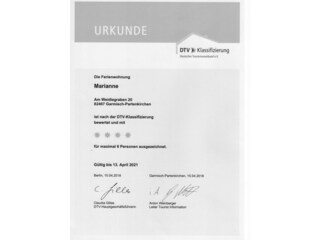 Appartamento per vacanze Garmisch-Partenkirchen Documento 19