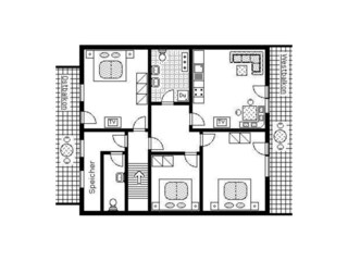 Vakantieappartement Garmisch-Partenkirchen Grondplan 17