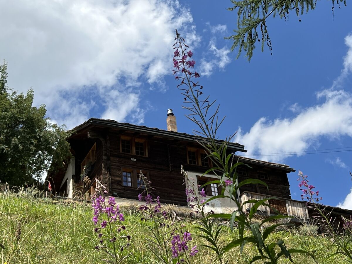 Châlet im Sommer